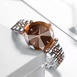 SENRUD Fashion Watches for Women Japan Quartz Rose Gold Watch Stainless Steel Mesh Band Waterproof Elegant Ladies Gifts Wrist Watch - Image 6